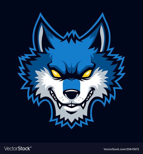 wolves logo vector